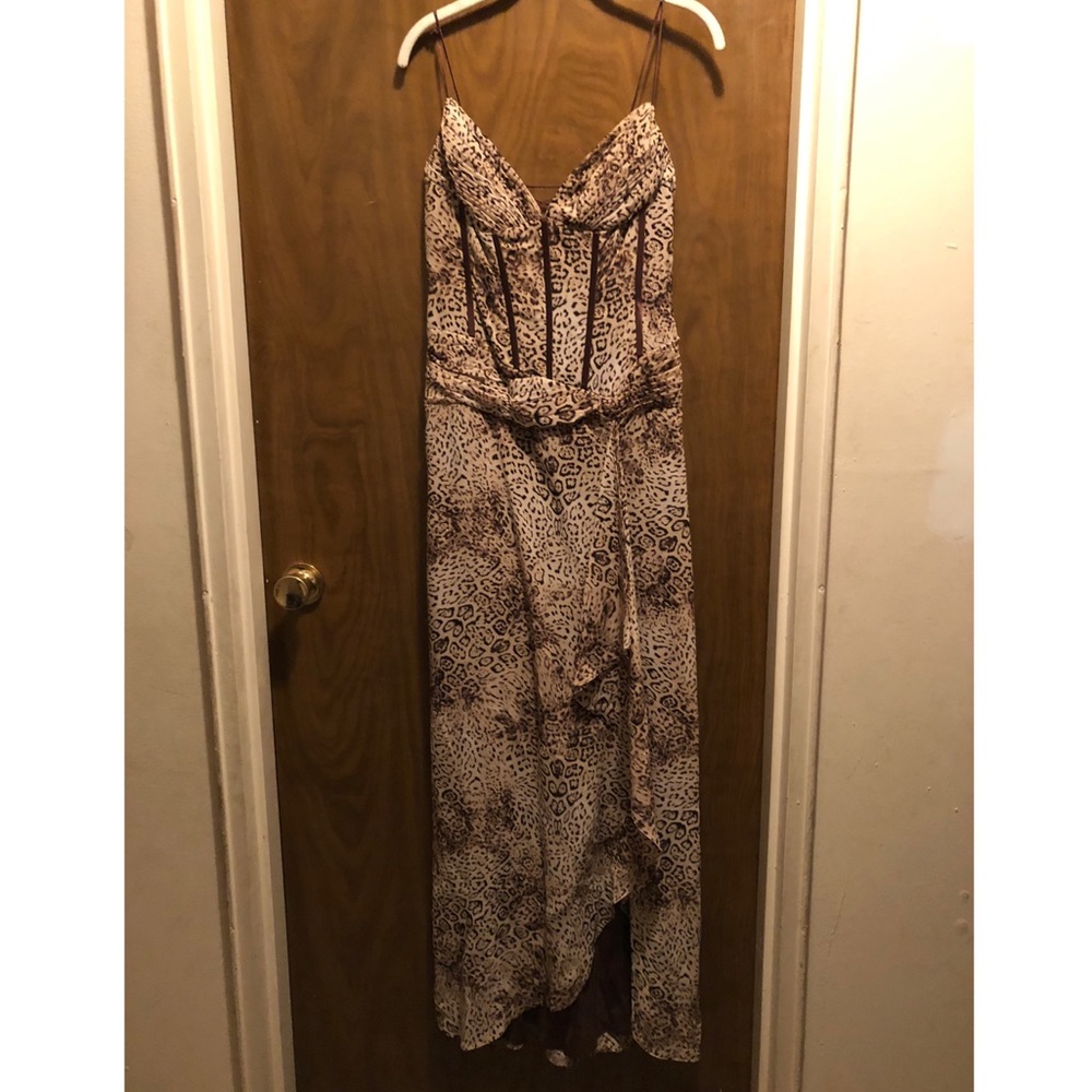 Woman’s Leopard Print Dress